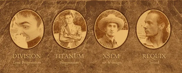 El equipo de desarrollo de Fun Da Vinci: Division (programador principal), Titanum (programador), Xsem (arte y diseño), Requix (sonido)